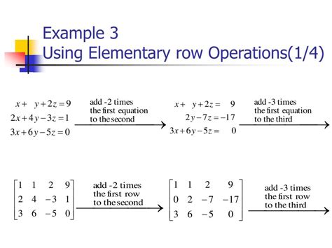 row operation definition math